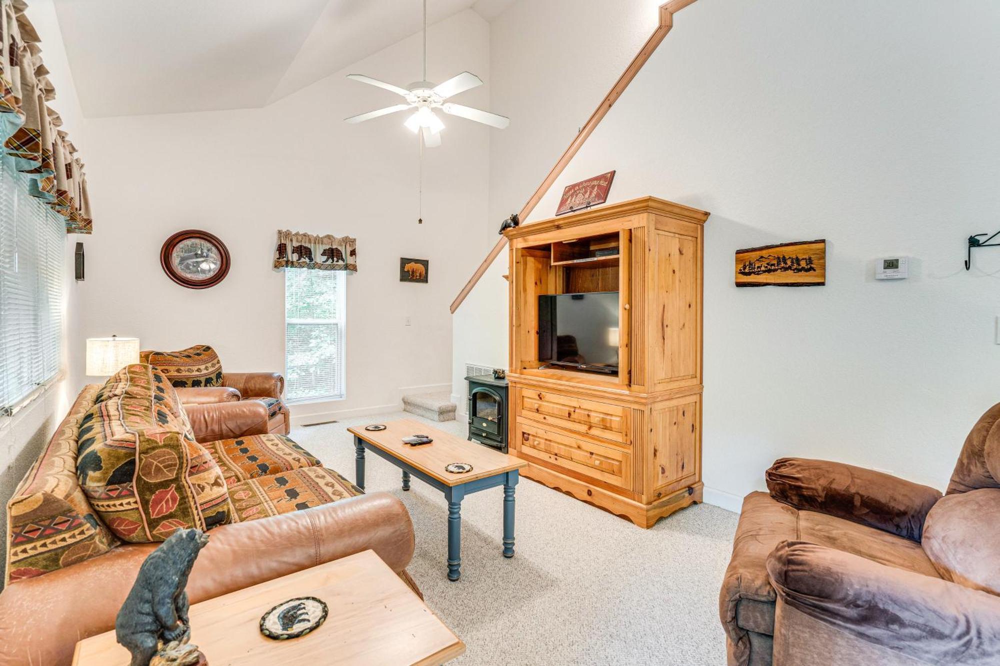 Secluded Cabin With Porch - 7 Miles To Lake Chatuge! Hayesville Exterior foto